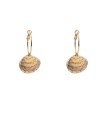 Scallop shell earrings